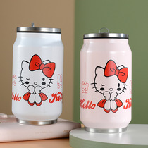 Vacuum stainless steel coke can