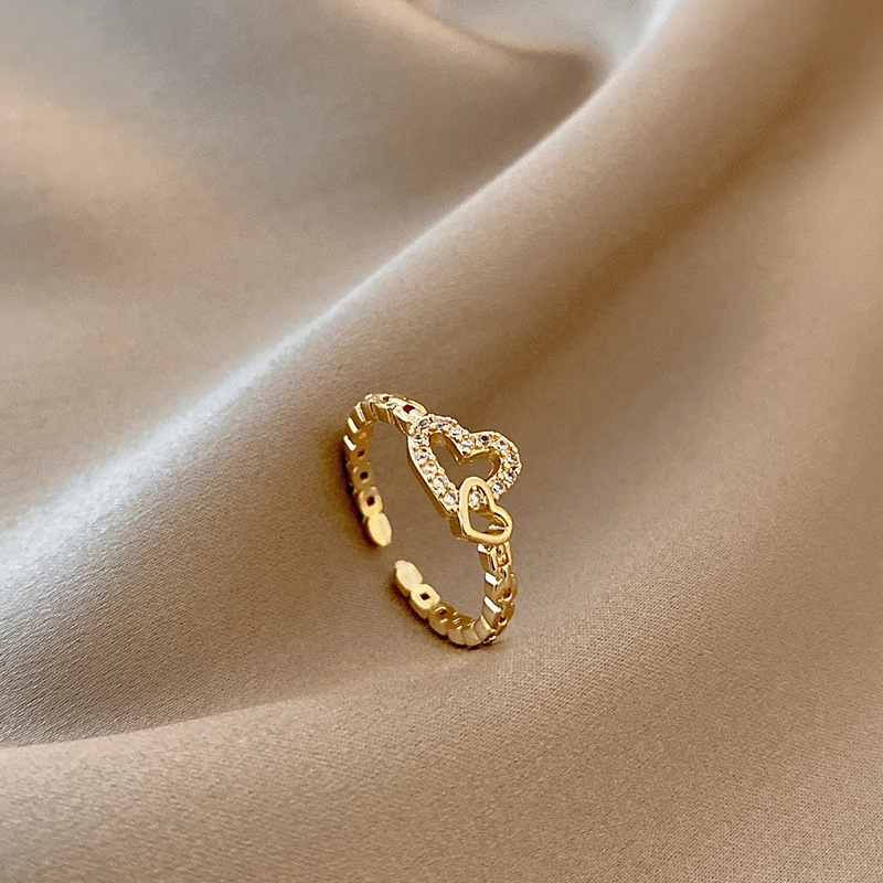 The New Kimoj Ring Is A Trendy French-Style Ring For Instagram Girls, An Open Ring With Adjustable Style, And A Fashionable And Individualistic Student Index Finger Ring
