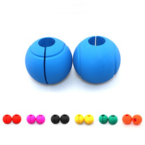 Silicone dumbbell grip Silicone barbell grip Silicone thick grip round