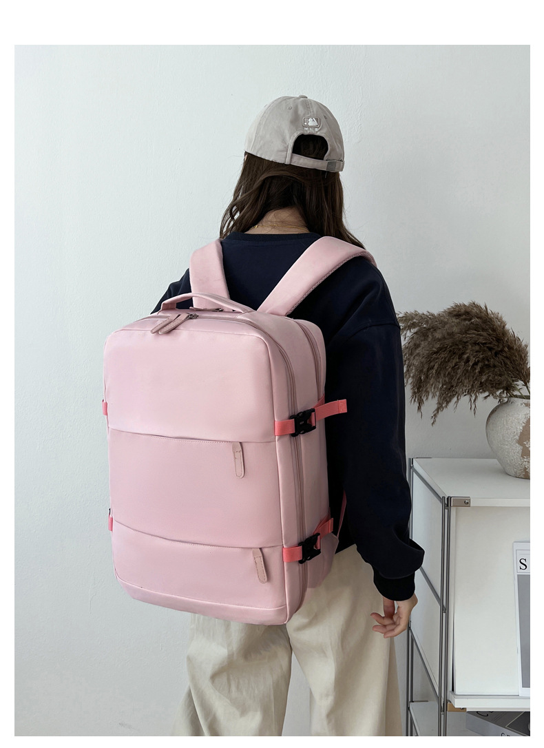 大容量休闲双肩包出差旅行背包干湿分离独立电脑背包详情31