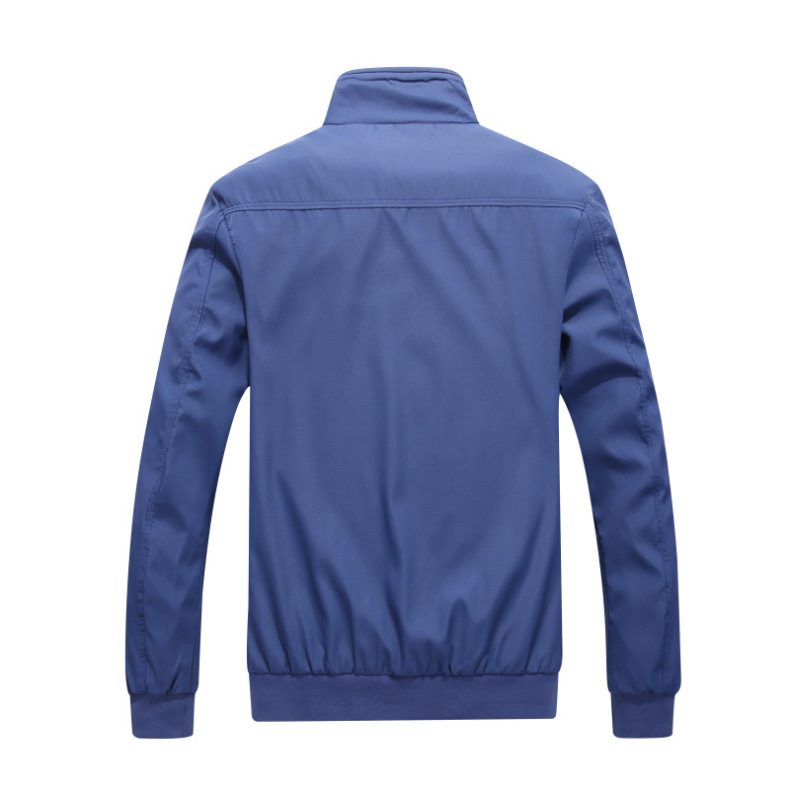 European and American size jackets, business stand-up collar men's jackets, casual plus-size men's loose coats, work clothes for cross-border trade details Picture