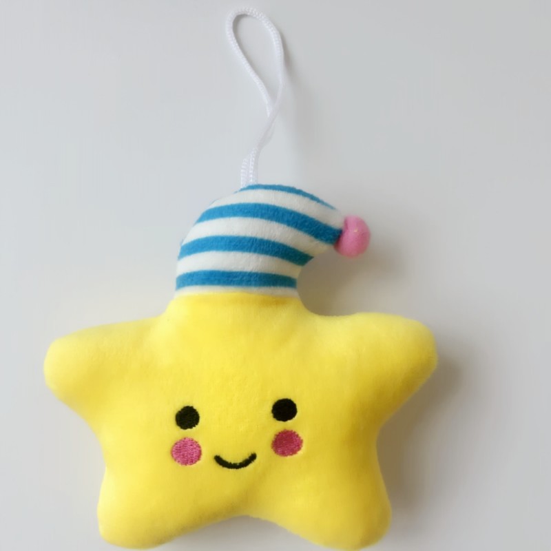 Factory direct sales of sun, star, moon plush toys, pendants, creative curtain buckles, promotional gifts, wholesale Specification image