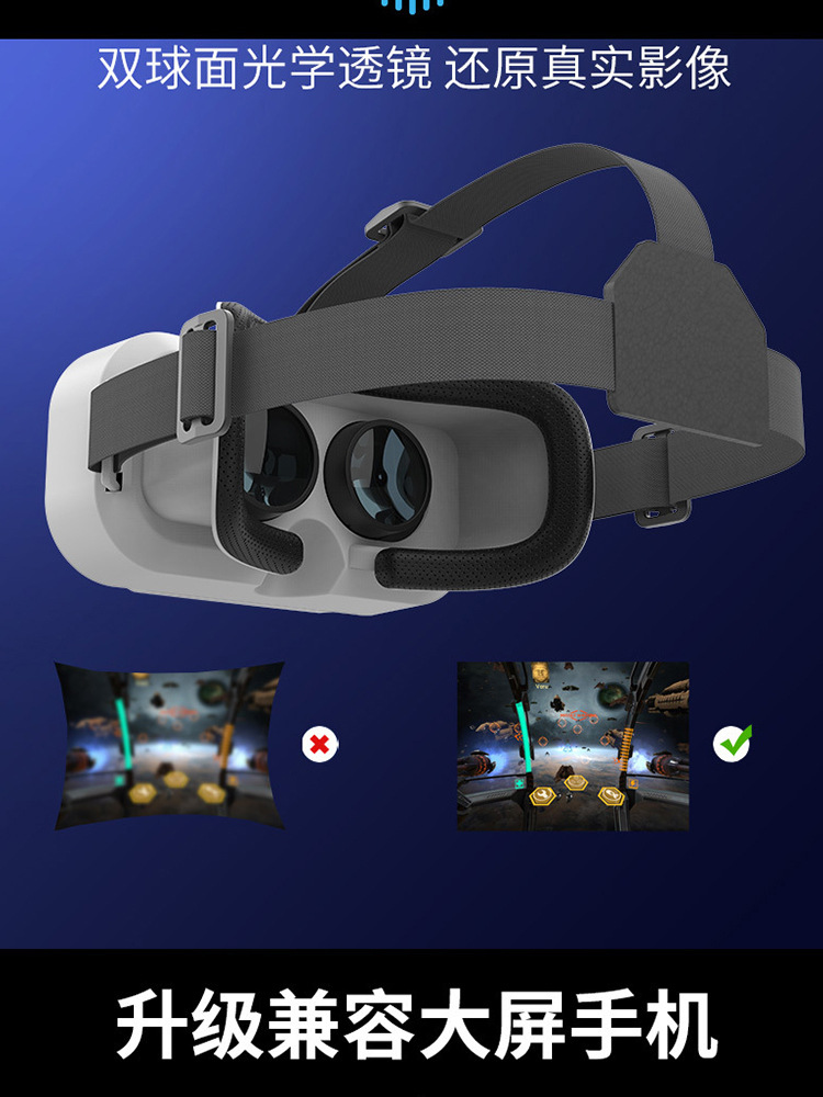 SHINECON/千幻魔镜vr眼镜虚拟现实手机3d观影数码VR跨境头戴式 pic 5