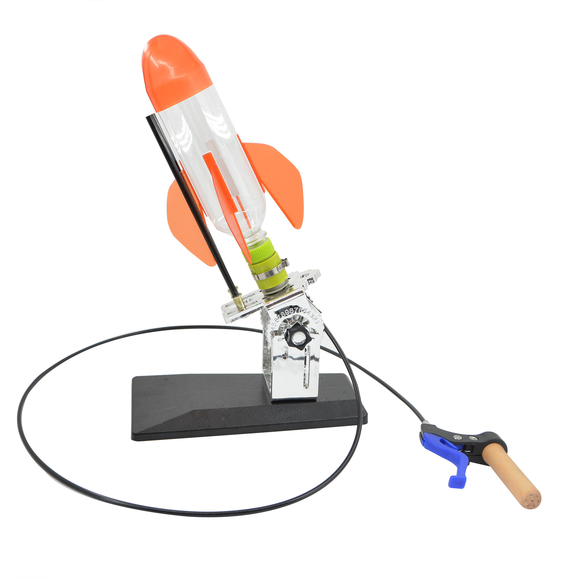A complete set of materials for water rocket making, invention of handcrafted equipment, tail fin fun experiment, small making, launch set, Douyin Item Picture