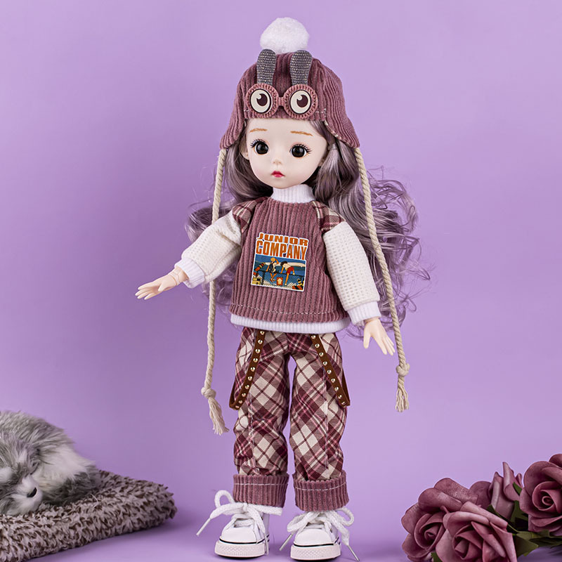 Douyin Internet celebrity 30-centimeter girl Barbie doll, dress-up girl princess playhouse toy doll wholesale details Picture