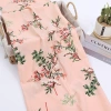 100d Four-sided elastic polyester ammonia printed fabric floral dress fabric, fashionable beach dress, summer fabric in stock wholesale details Picture