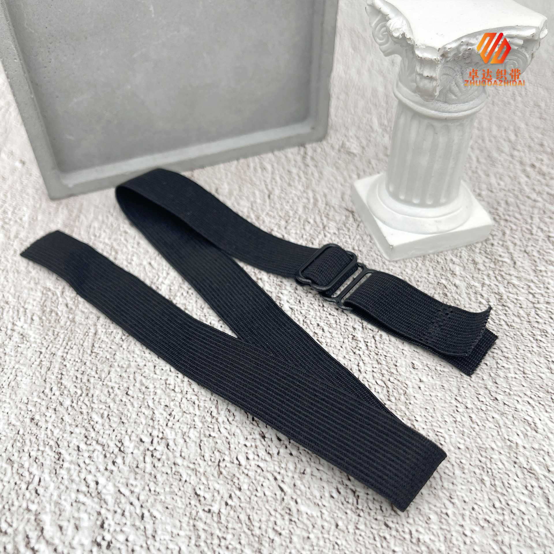 Manufacturers Spot High Quality Finished Adjusting Belt Arm Cover Eye Mask Accessories Polyamide High Elastic Hook Knitting Belt Elastic Application Scenario