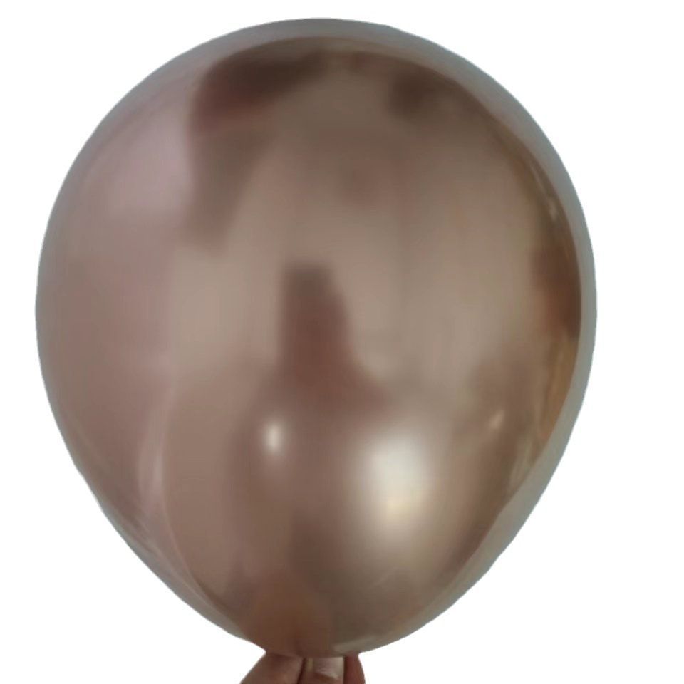 12-inch 2.8-gram metal balloon, round latex thickened decoration, wedding party decoration, birthday party wholesale Item Picture