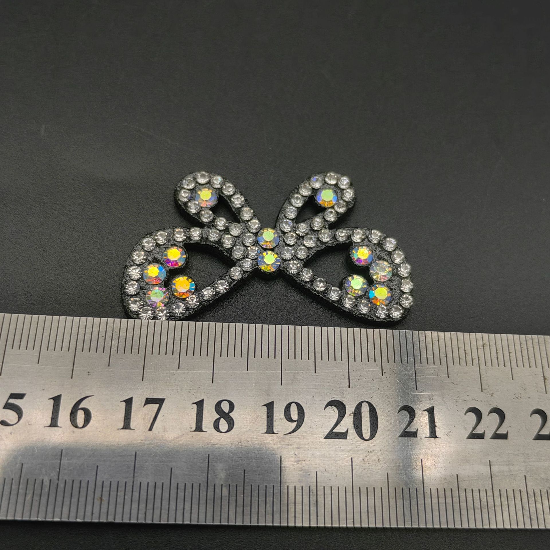 Factory Direct Sales Full Diamond Bow Cloth Patch Patch Patch Patch Clothes Bag Accessories Diy Jewelry Accessories Application Scenario