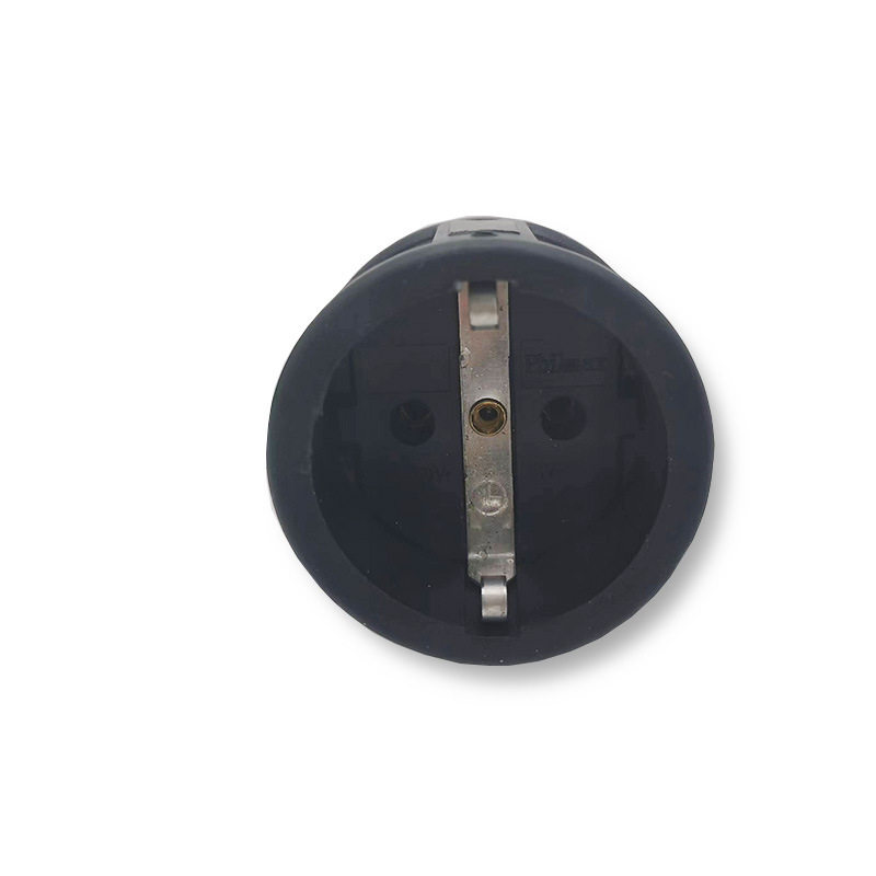 Craunot Factory Direct Black Cross-Border Foreign Trade European Standard German Standard Male And Female Home Wiring Socket Industrial Plug Application Scenario