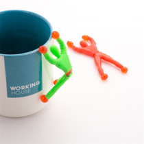 Wall crawler Sticky Spiderman Wall crawler creative somersault little Superman boring vent little toy sticky palms