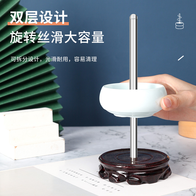 Amazon hand rotating fast beading machine Solid wood beading bowl rice beads diy beading tools wholesale Application Scenario