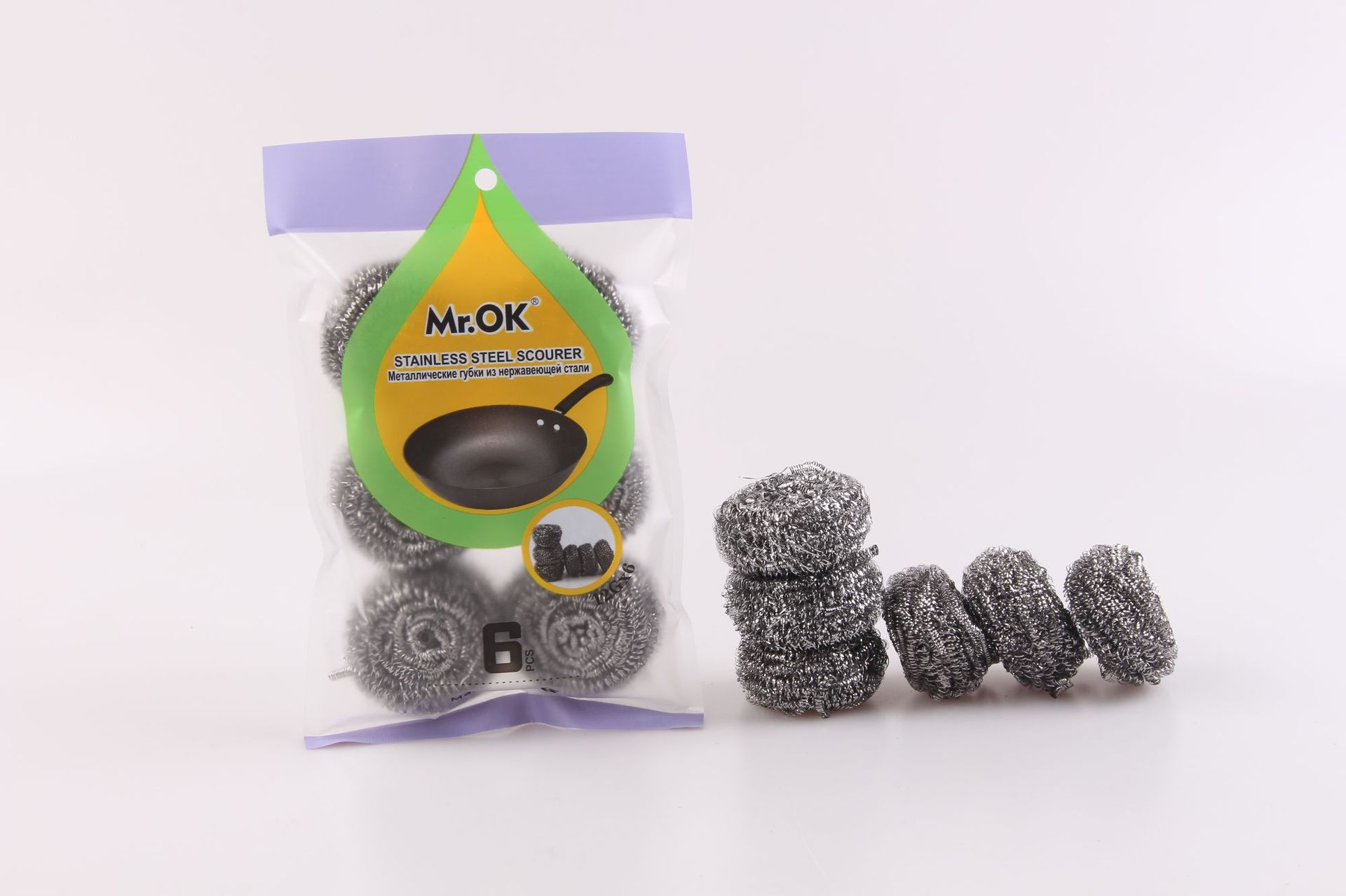Manufacturers Wholesale High-Density Rubber Soaked Sand Containing Double-Sided Dishwashing Sponge Wipe Clean Sponge Block Bathtub Rag Steel Ball