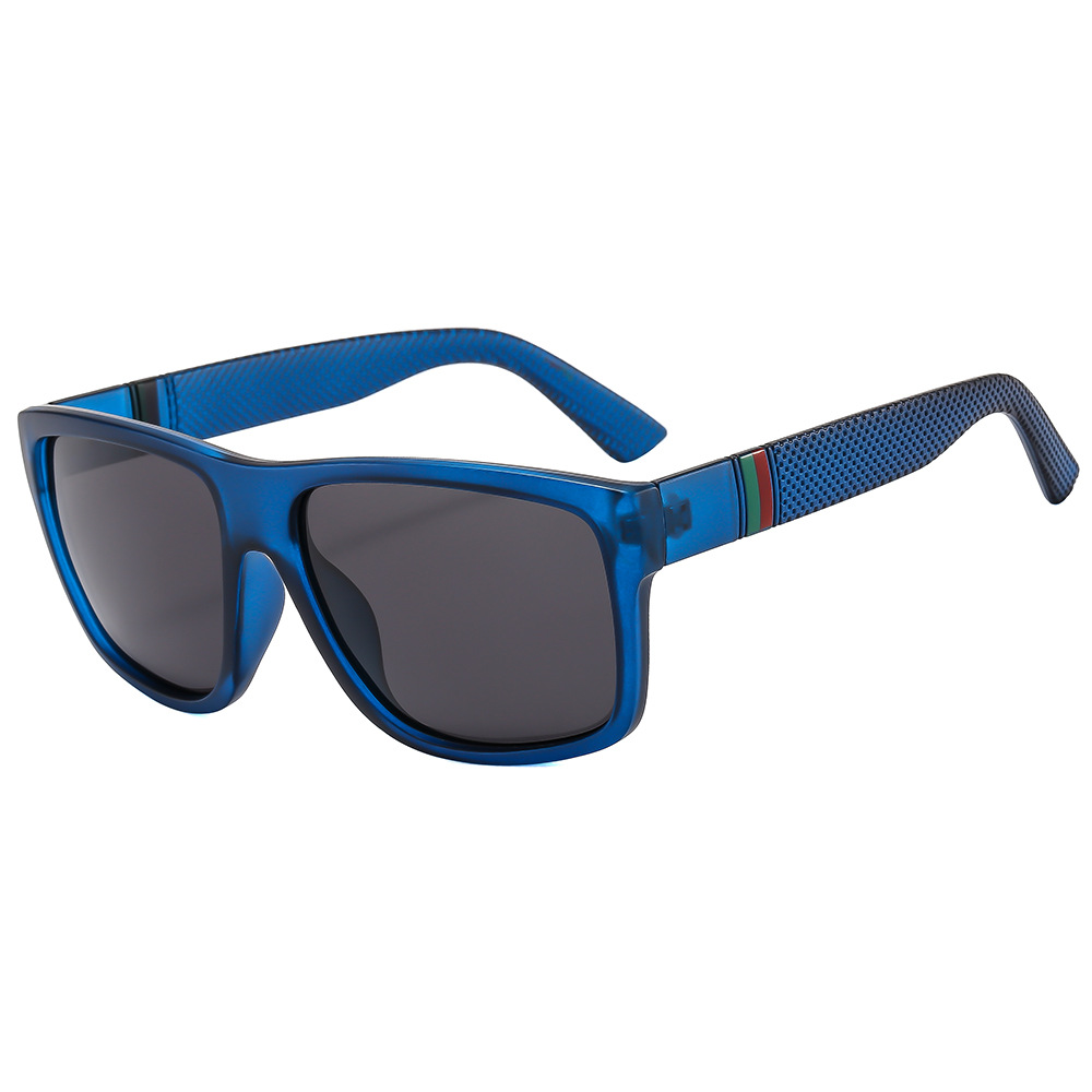 Cross-border 363 fashionable men's driving polarized sunglasses, outdoor casual sunglasses, retro large frame glasses wholesale Specification image