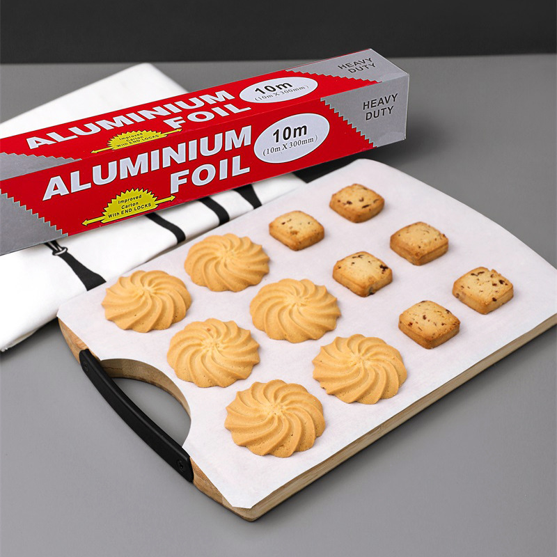 Large rolls of aluminum foil paper, food-grade oven, air fryer, special kitchen, household thickened barbecue aluminum foil paper Application Scenario