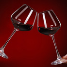 勃艮第红酒杯套装家用奢华创意水晶玻璃大肚醒酒器葡萄高脚杯红酒
