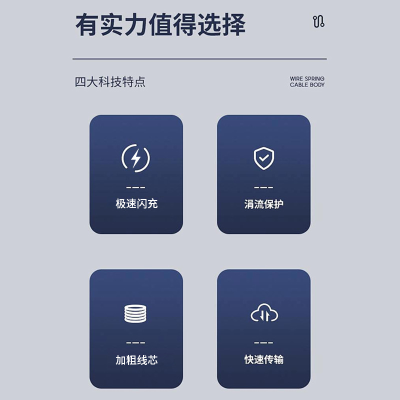 智能设备数据线实物图