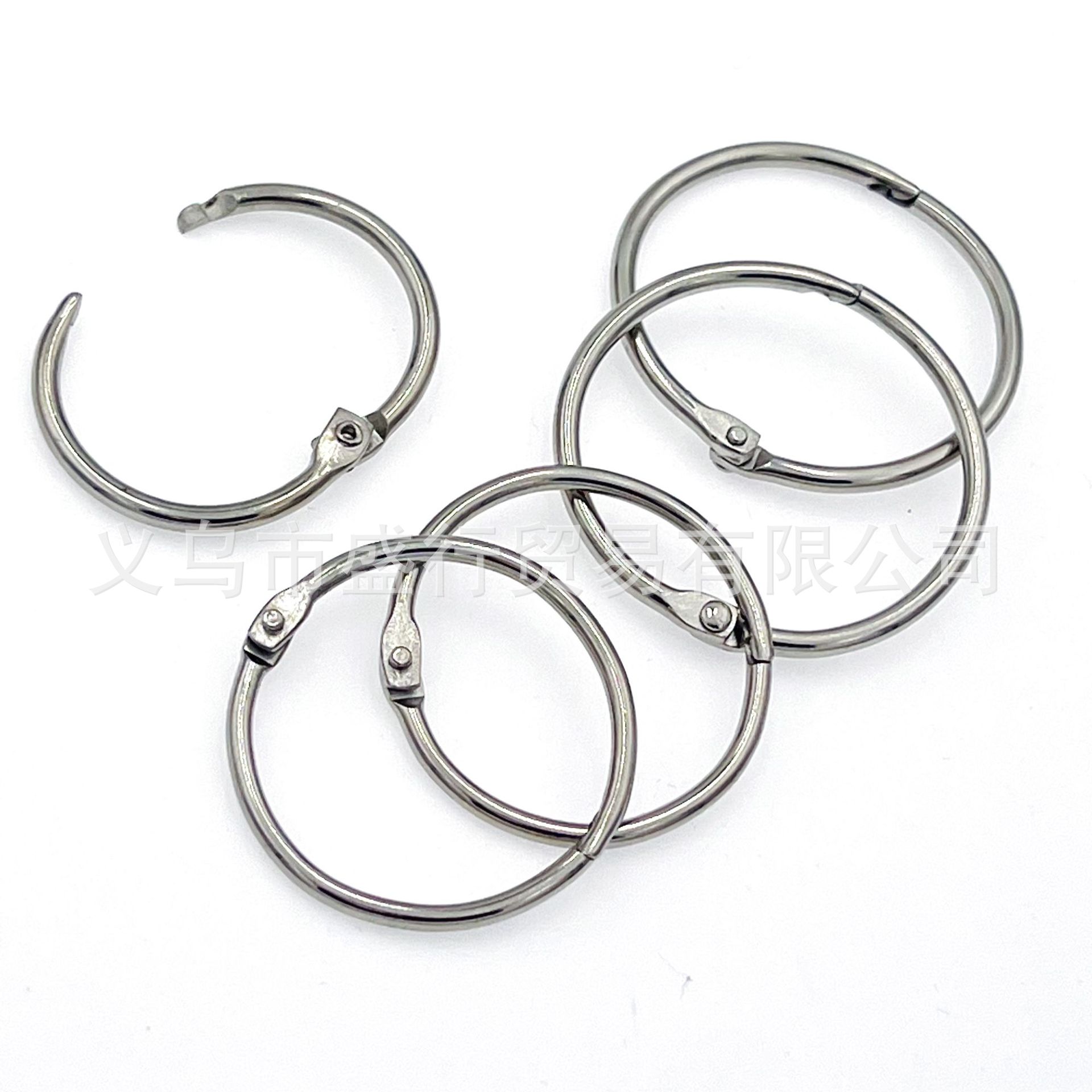 厂家直销/金属DIY活/圆环形开口圈细节图