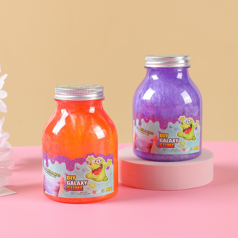 水晶土粘土/星空泥diy/泡胶高颜值/史莱姆玩具/彩泥手工细节图