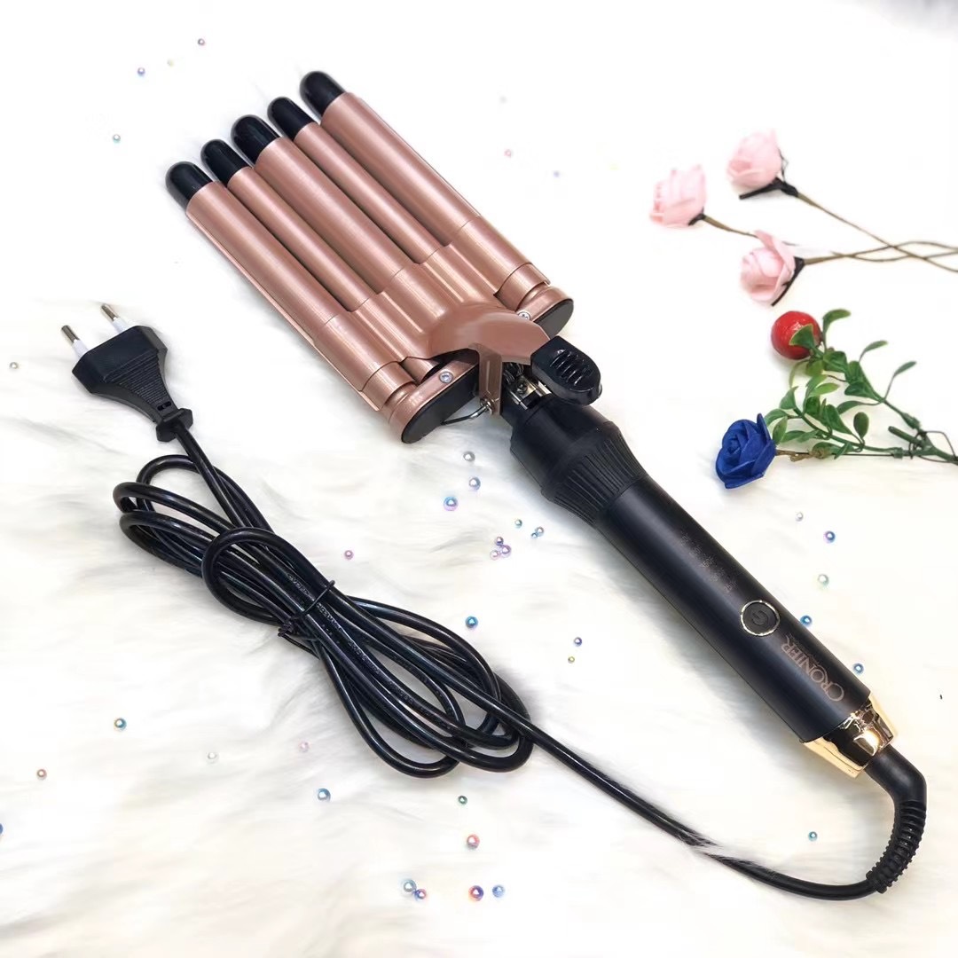 CRONIER CR-2026 Large Curling Iron Automatic Curling Iron five tube Curling iron Item Picture