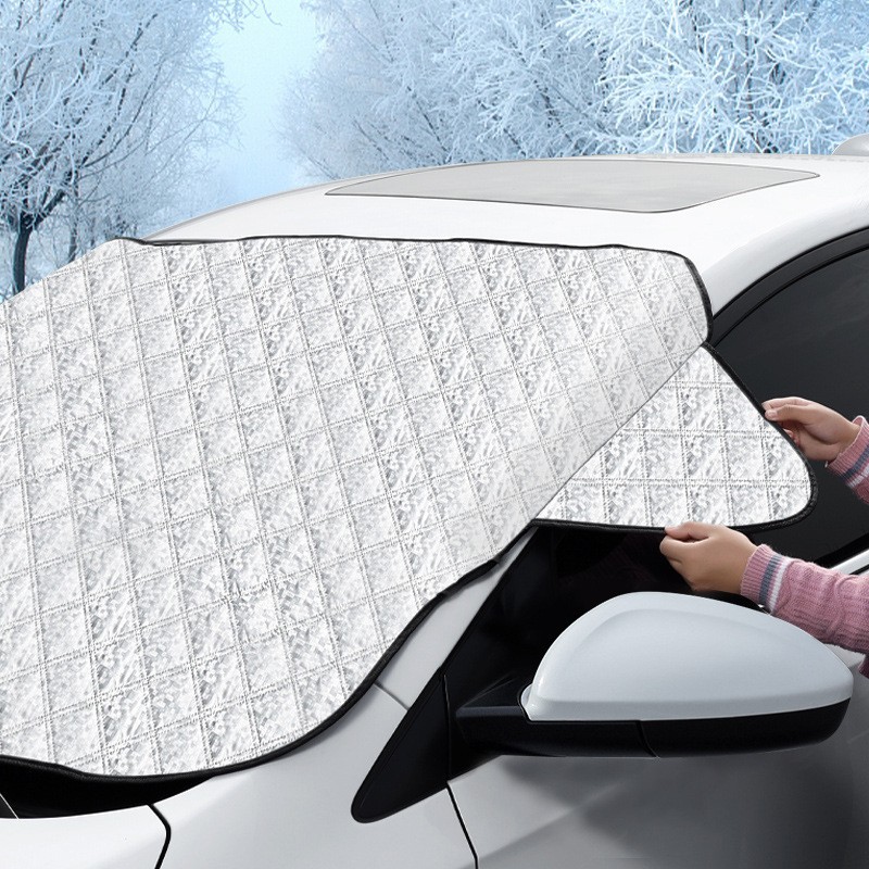 Car sunshade front windshield sunshade snow sunblock Sunblock Sunblock Window cloth for all seasons Application Scenario