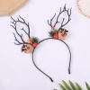 New Christmas headband for foreign trade, Christmas decoration, Santa Claus reindeer headband, Christmas headband decoration Application Scenario
