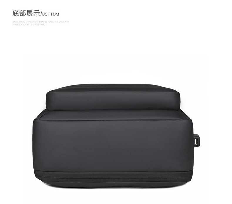 跨境大容量可双肩包男士双肩商务旅行背包双肩背包男士高级感详情36