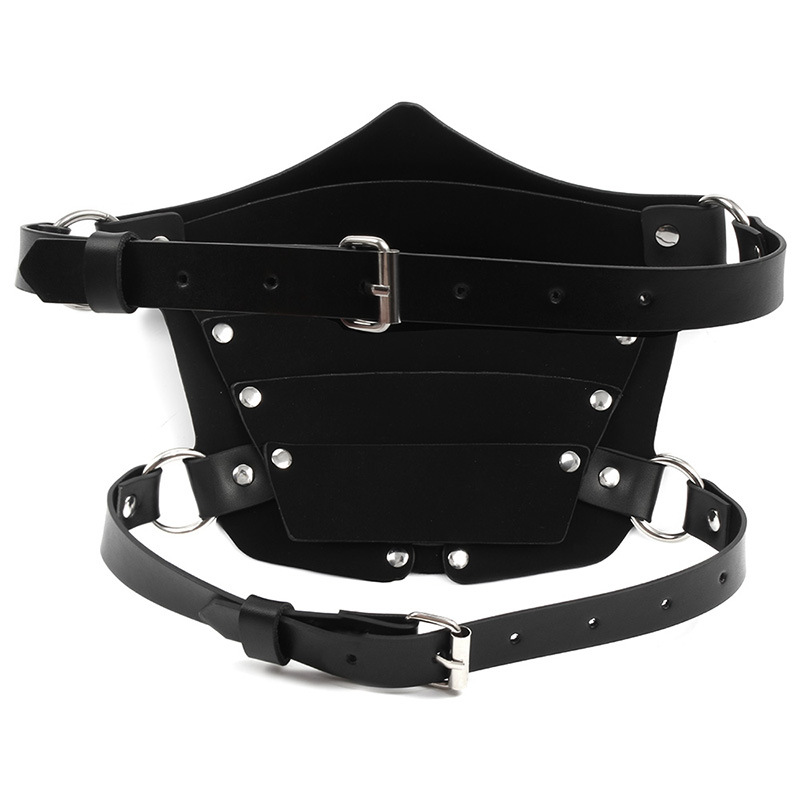 Sex mask Leather sm props role play decorative mask Adult sex accessories Fashion accessories Specification drawing