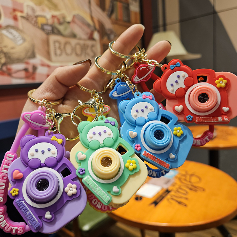 钥匙扣/流沙/潮玩公仔/立体钥匙扣/钥匙扣挂件细节图