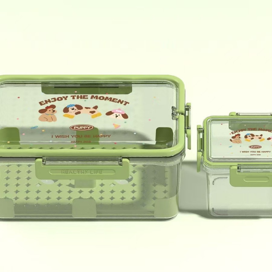 Wholesale portable food storage boxes for outdoor camping, spring outings, picnics, fruit bento boxes, and refrigerator refrigeration Item Picture