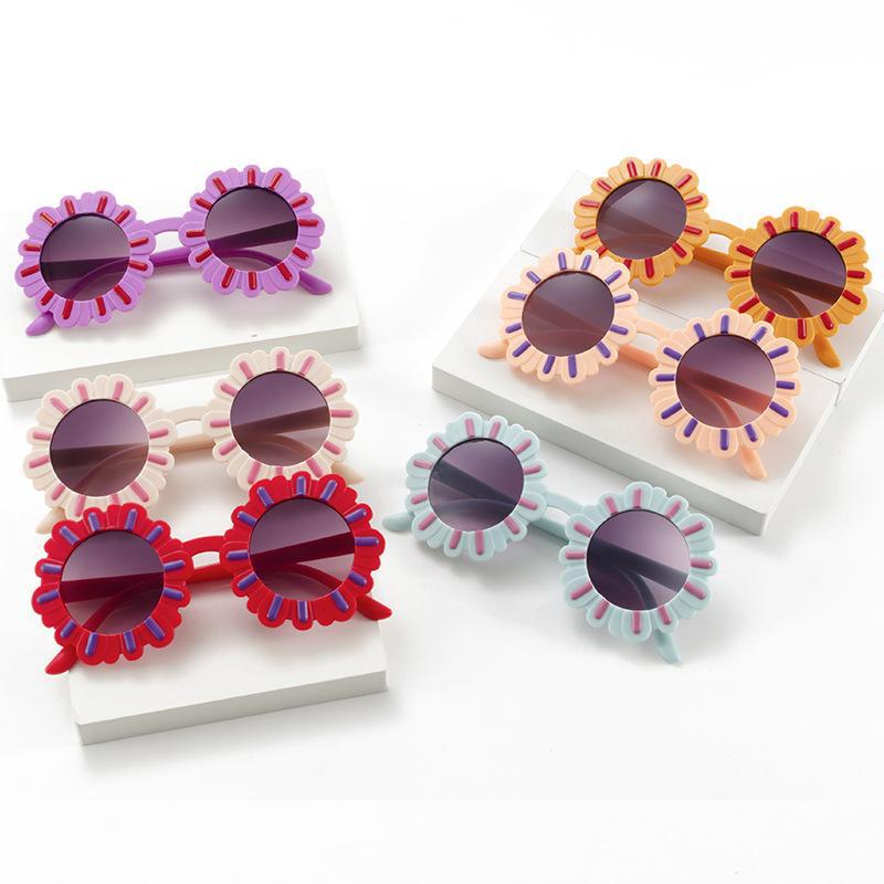 太阳花派对儿童太阳镜搞怪拍照装饰眼镜花朵造型玩具墨镜现货批发