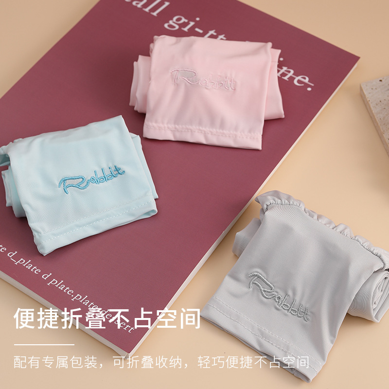 Large Size Ice Sleeve Women's Summer Driving Sunscreen Sleeve Loose Arm Protection Riding Uv Ice Silk Sleeve Specification drawing