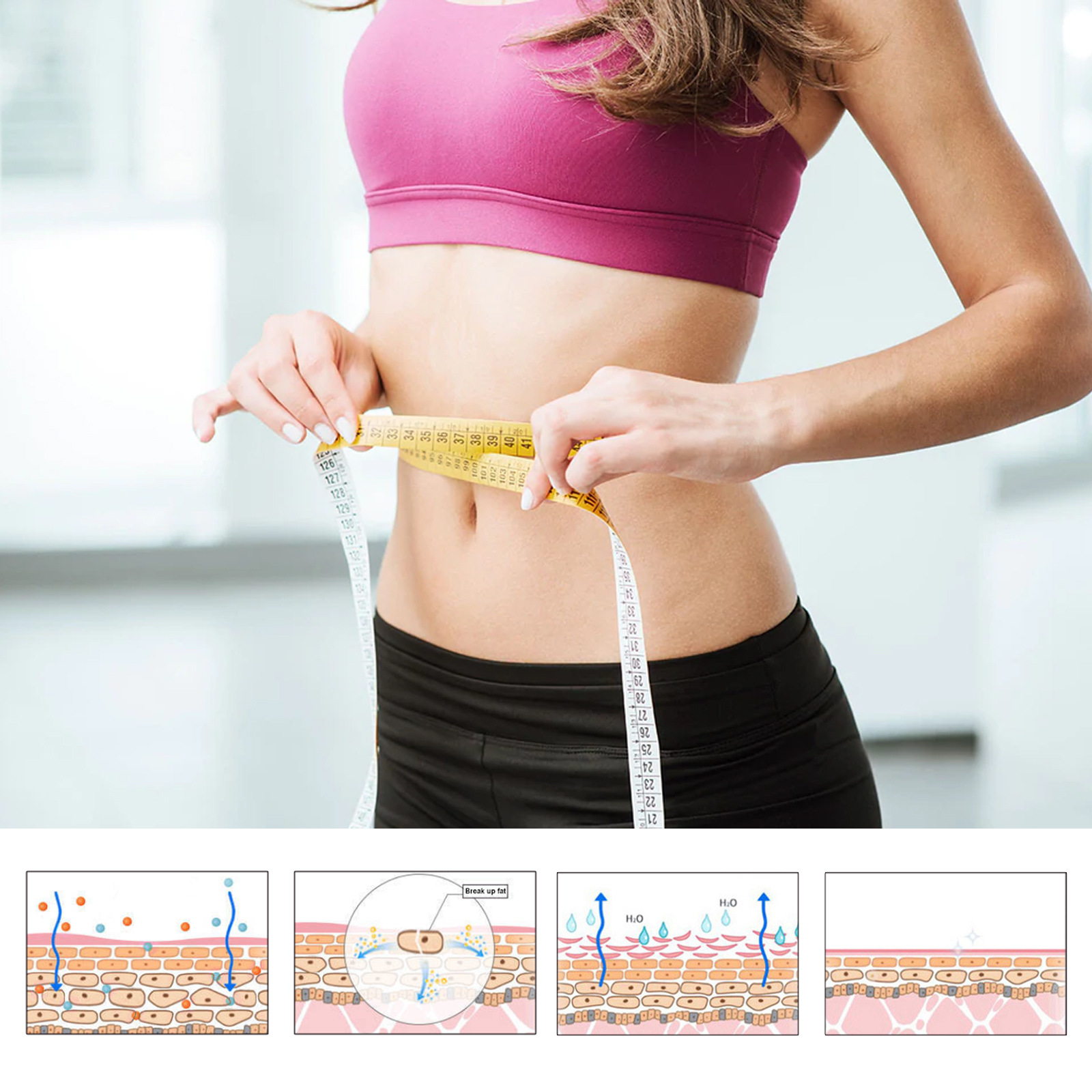 South Moon Ginger Massage Ball Shaping Slimming Body Lifting And Tightening Skin Ball Massage Abdominal Tightening Application Scenario