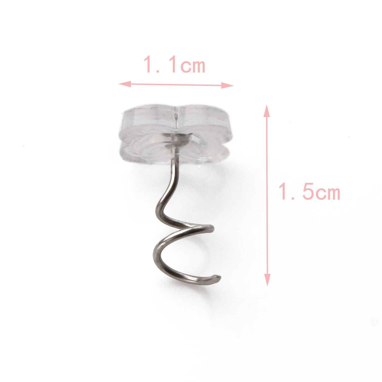 Fabricante al por mayor transparente espiral twist nails hogar cama cubierta de sofá fijo twist twist nails 50/100pcs caja Item Picture
