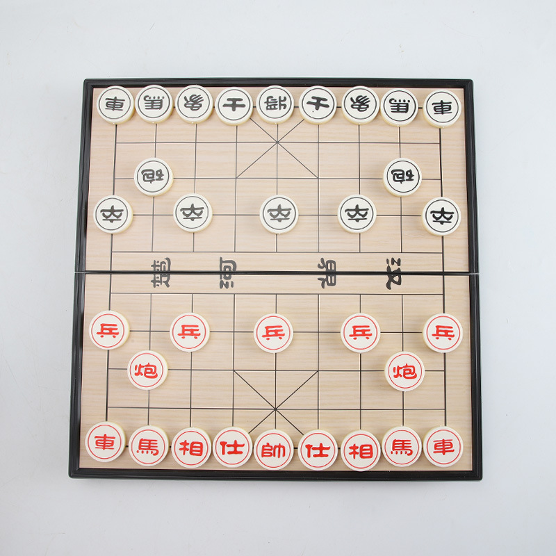 磁性中国象棋可折叠式防水棋盘出门便携式儿童初学益智玩具游戏棋详情图3