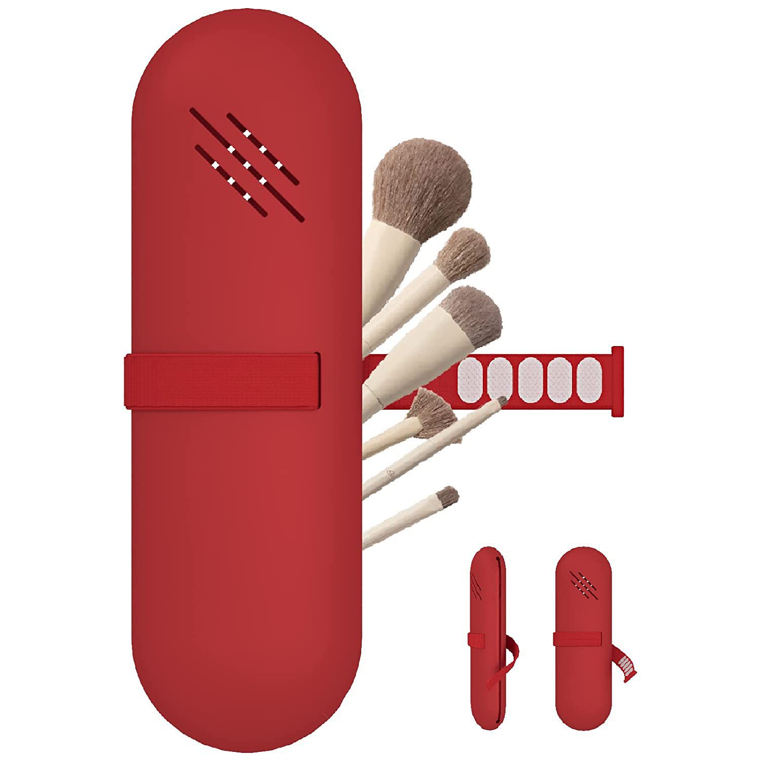 Makeup brush storage kit Silicone makeup kit Application Scenario