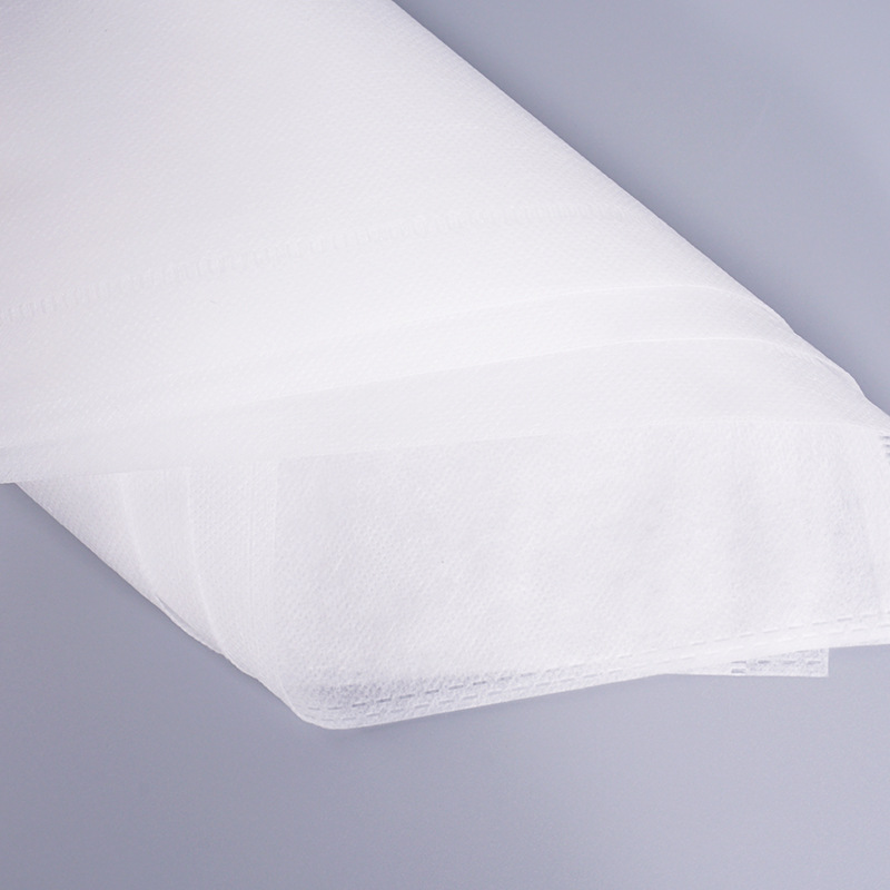 Wholesale of white non-woven bags in stock, thickened flat-mouth shoe covers, large-capacity storage dust-proof packaging bags, with logo printing available Application Scenario