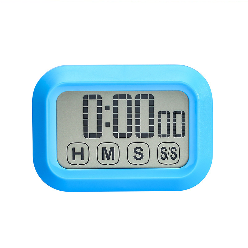 Home touch electronic timer, kitchen baking timer, countdown, student time manager Specification image