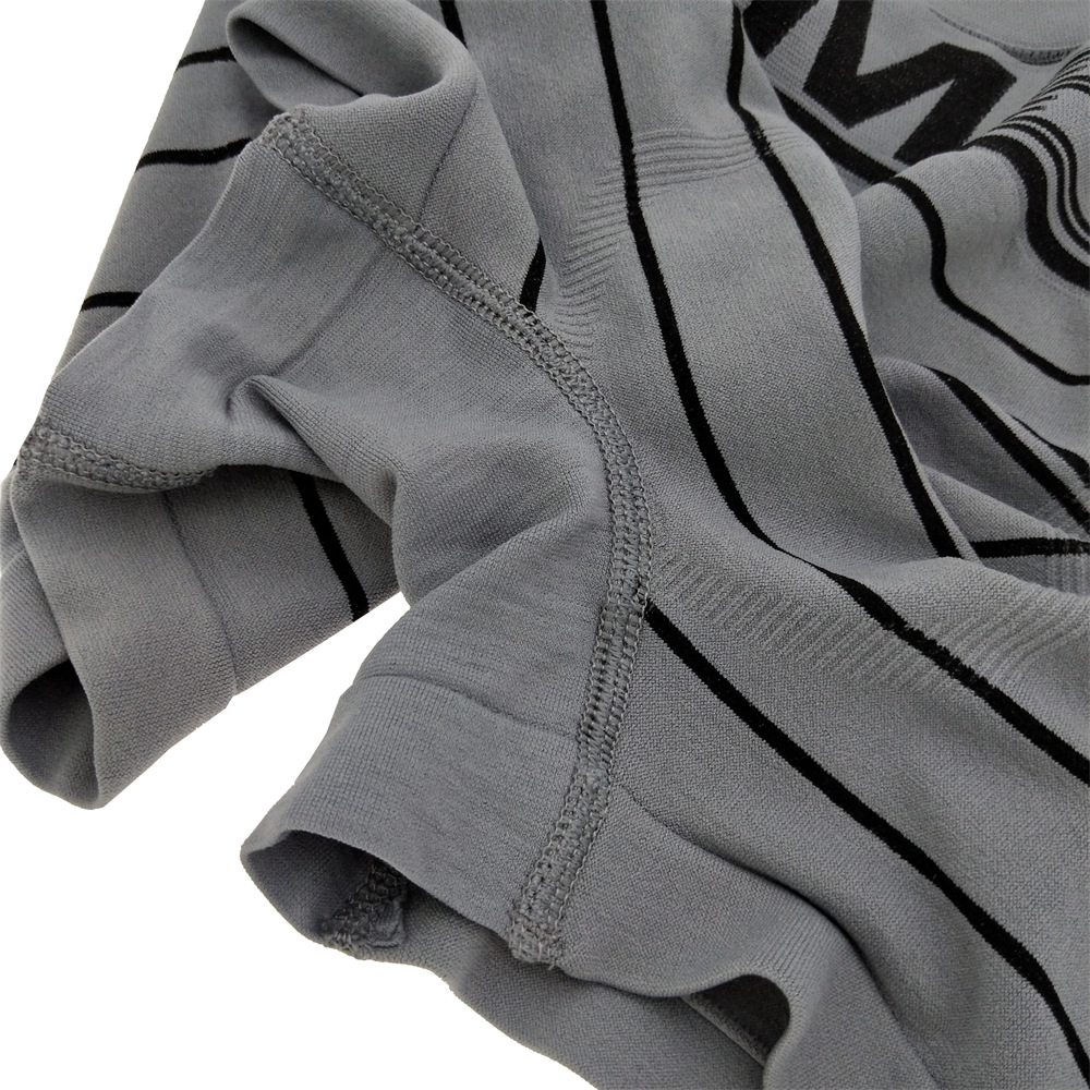 【 Factory Direct Supply 】 Seamless Knitted Men Gray Striped Mid-Waist Nylon Men's Underwear Simple Pack 12 / Bag Application Scenario