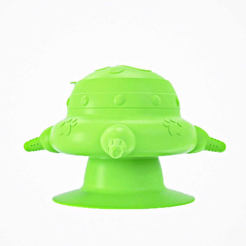 Pet food set silicone anti-flip suction cup feeding and water feeder Cat pacifier bowl Large capacity leak-proof pet feeding bowl Item Picture