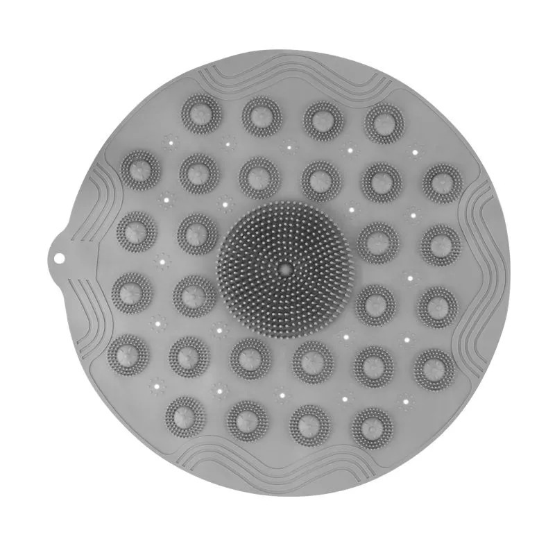 Silicone bathroom massage anti-slip mat