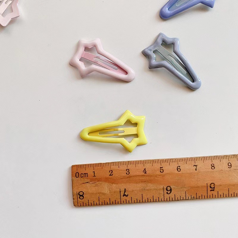 Korean Hairpin Hairpin Hair Accessories Drop Oil Sweet Girl Heart Bb Clip Cute Everything Kids Hairpin Bangs Broken Hairpin details Picture