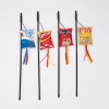 The new cross-border cat toy stick and potato chip bag series is scratch-resistant and chewable. Is it for self-entertainment and entertainment? From the cat toy factory, orders start from one piece Specification image
