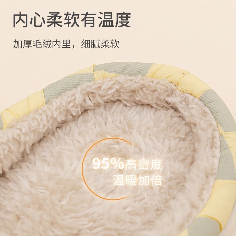 棉拖鞋/拖鞋女冬季居家/棉拖/毛拖鞋/毛拖鞋冬天细节图