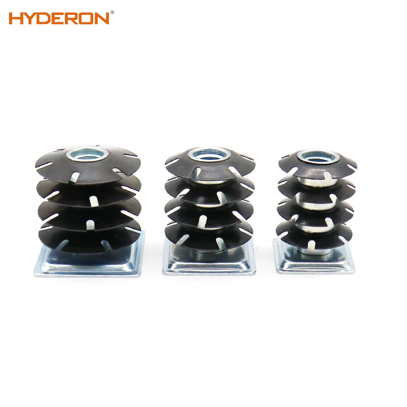 < Factory Direct Sales > Multi-layer nickel-plated plum blossom spring piece tube plug nut tube sunflower four-layer plum blossom spring piece