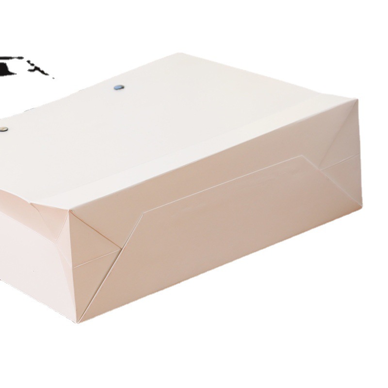 Wholesale gift bags, handbags, underwear, clothing, shopping, white card paper bags, wedding candies, souvenir bags, hand-held gift bags Item Picture