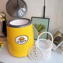 G DUCK Harrow Yellow Duck Mini washing machine Single-cylinder maternal and child home semi-automatic washing machine washing machine