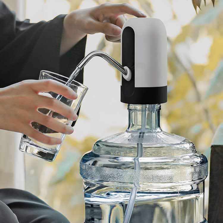 Electric household mineral water dispenser for barrel water, large barrel pure water press automatic water dispenser, water pressure device details Picture