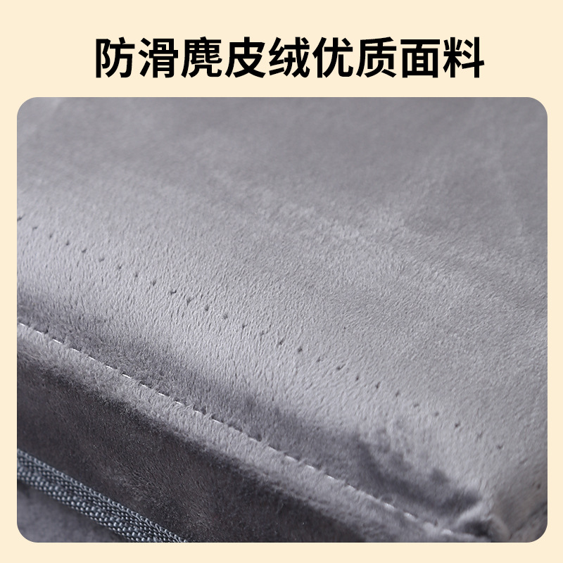 Cross-border new foldable three-layer dog staircase, pet steps, small dog climbing ladder, storage box, dog bed direct supply from the manufacturer Specification image