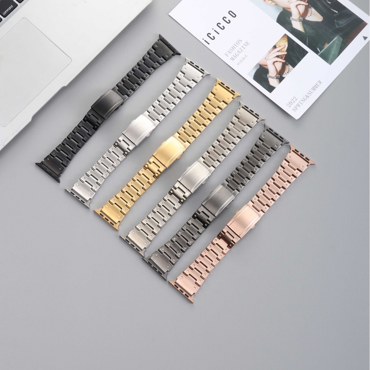 表带真皮/苹果手表带/手表表带/华为watch3/手表零件产品图